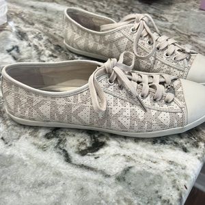 Michael Kors Leather MK Sneakers